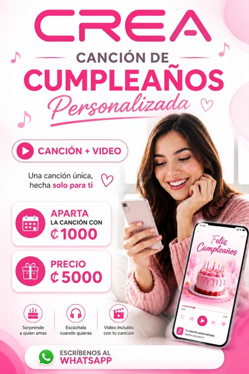 Canción personalizada con video