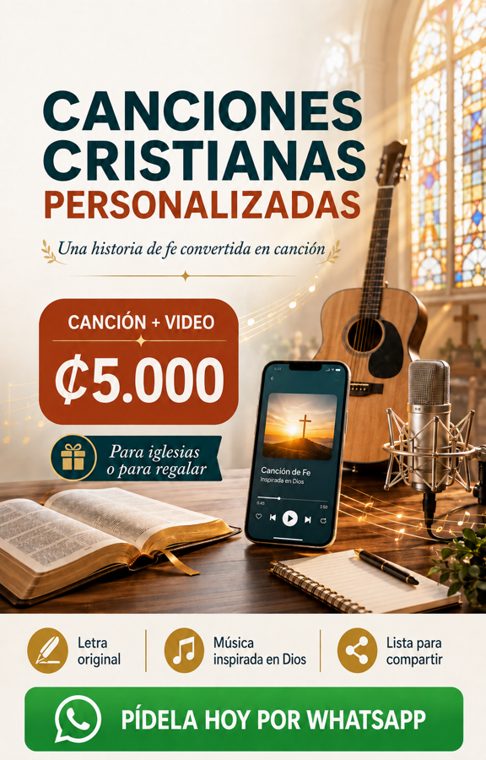 Canciones cristianas personalizadas