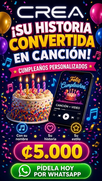 Su historia convertida en canción