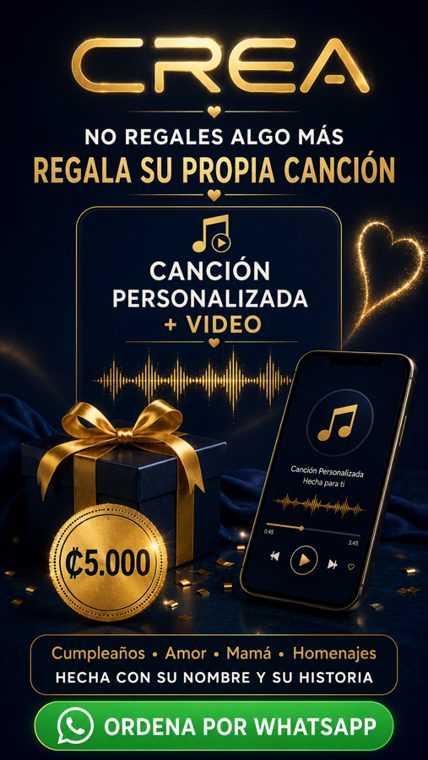 Regala su propia canción